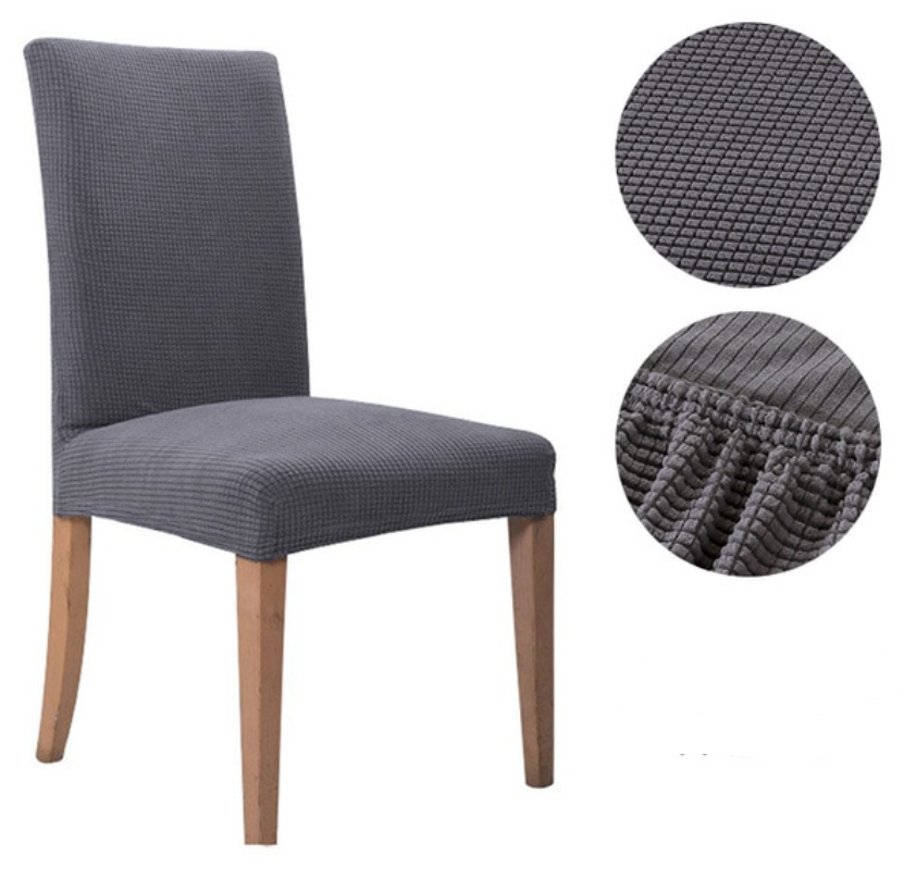 Чехлы на мебель для стула GOOD HOME (Серые) универсальный чехол на стул кресло со спинкой накидка для дома кухни на резинке