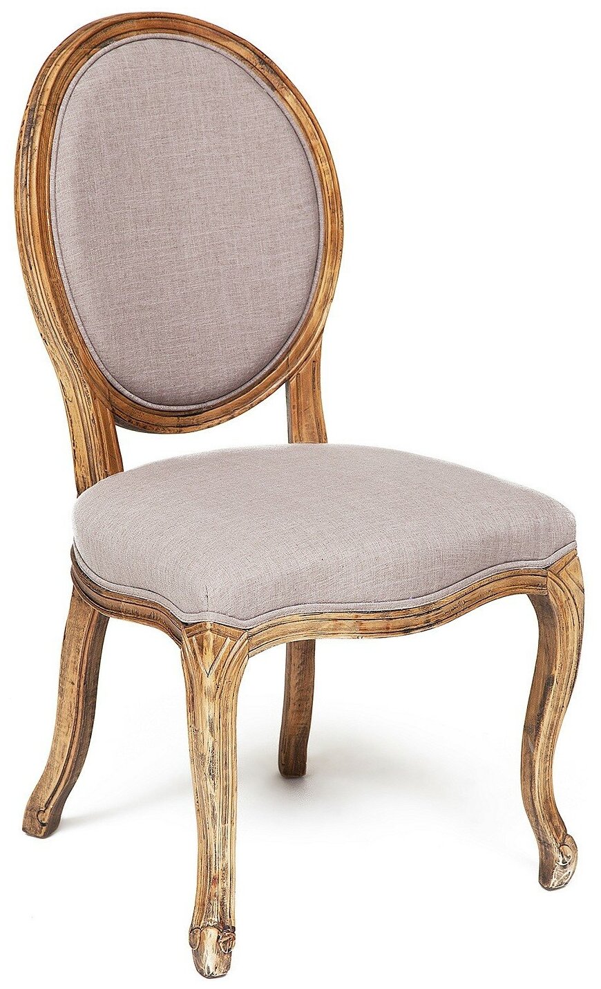 Стул Secret De Maison Boutique (mod.CB2178), Цвет обивки: серый, Цвет корпуса: коричневый