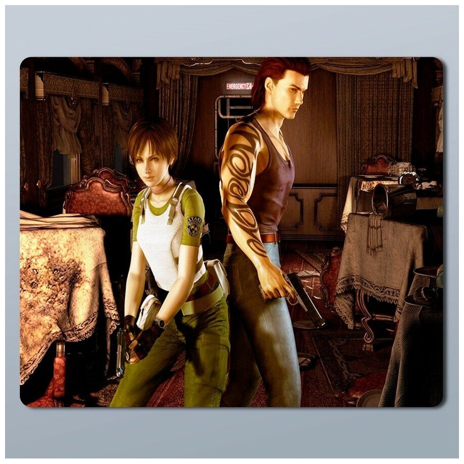 Коврик для мыши с принтом игры Resident Evil Origins Collection - 1187