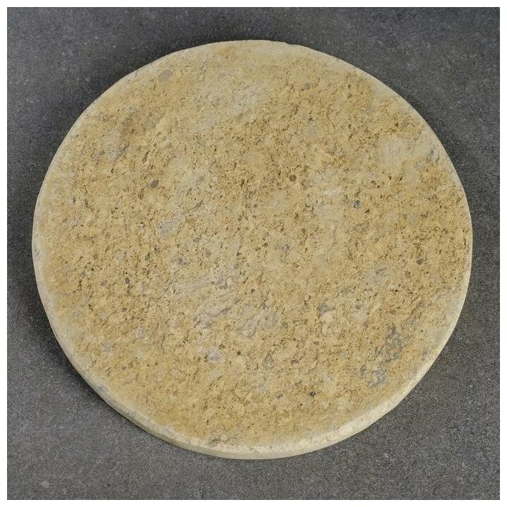 Пекарский камень Хорошие сувениры вулканический круглый подходит для тандыра 21х2 см