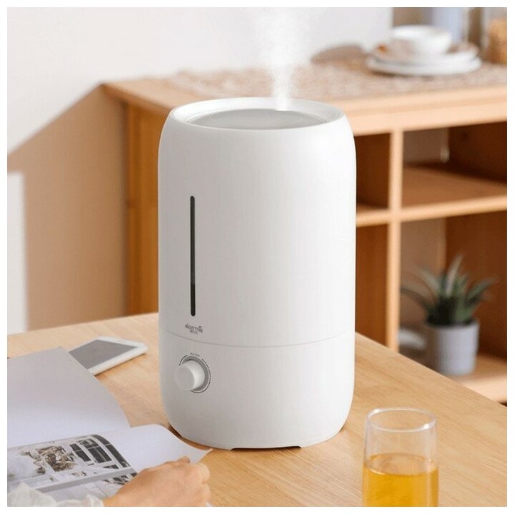 Увлажнитель воздуха Deerma Humidifier DEM-F800, ультразвуковой, 25 Вт, до 30 м2, 300мл/ч, 5л - фотография № 4