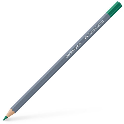 Faber-Castell Акварельный карандаш Goldfaber Aqua 12 шт., 162 светло-фтало-зеленый