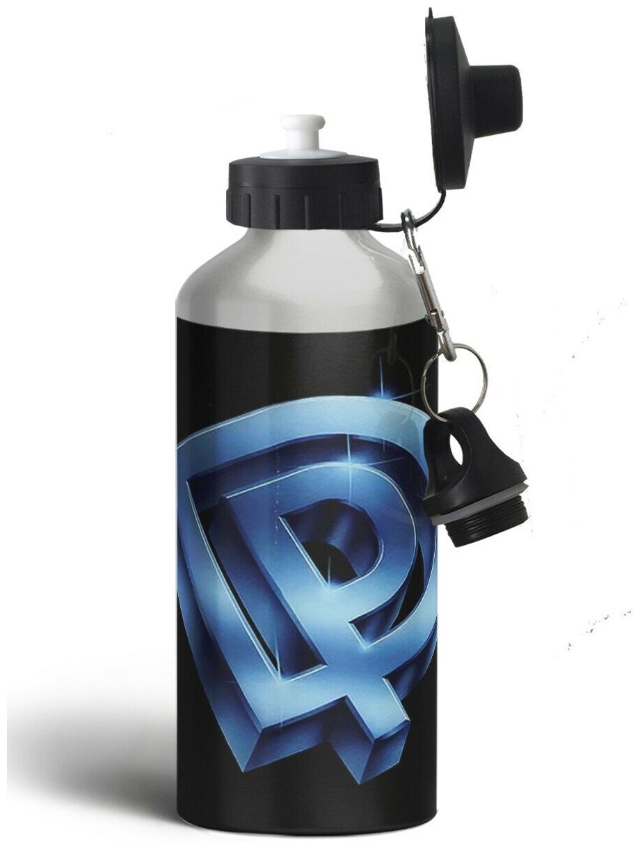 Бутылка спортивная, туристическая фляга Deep Purple - 1