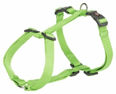 Trixie Шлейка Premium H-Harness, XS S: 30 44 см/10 мм, яблочный - фотография № 3