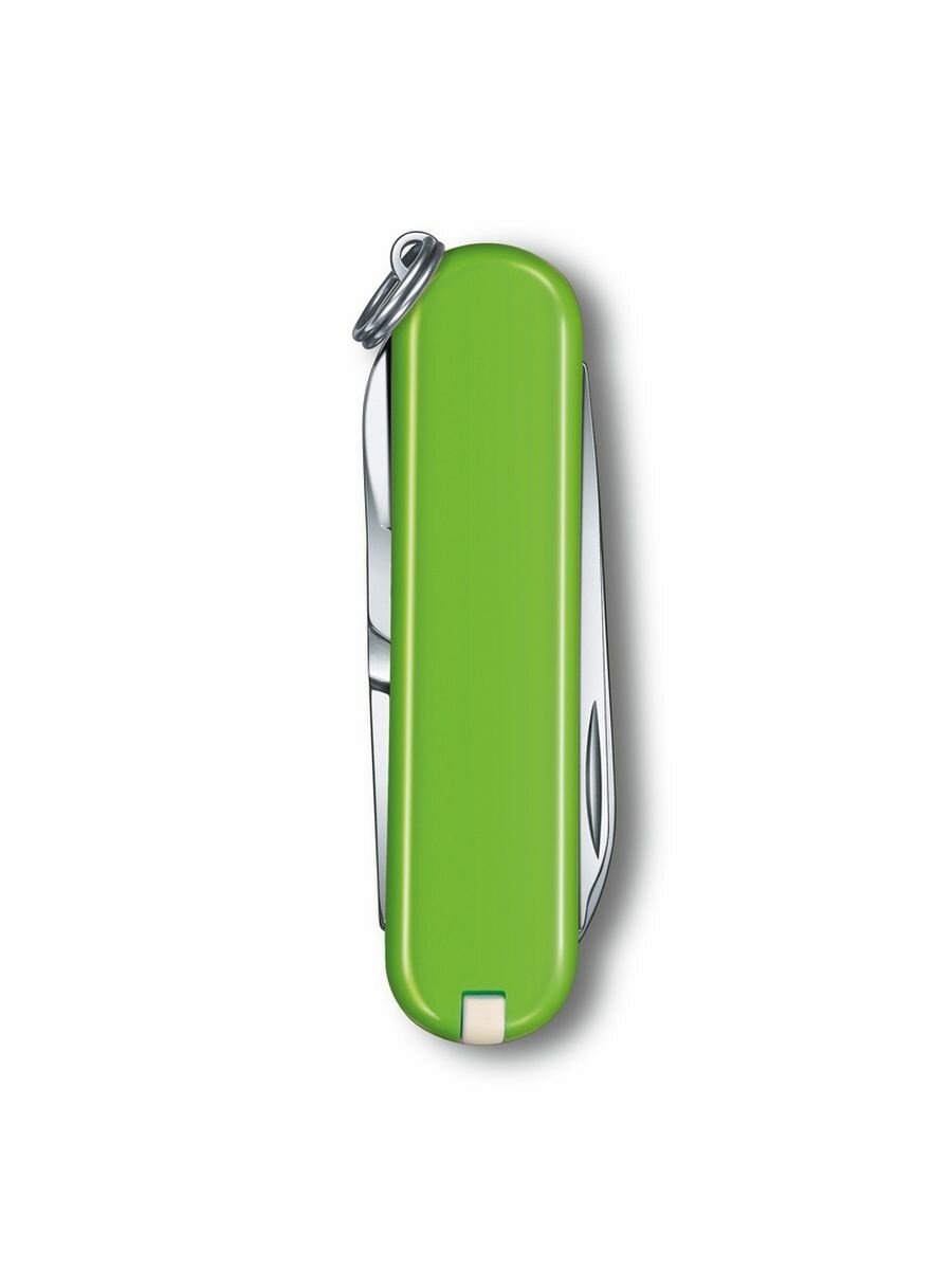 Мультитул брелок VICTORINOX Classic SD Colors Smashed Avocado - фотография № 11