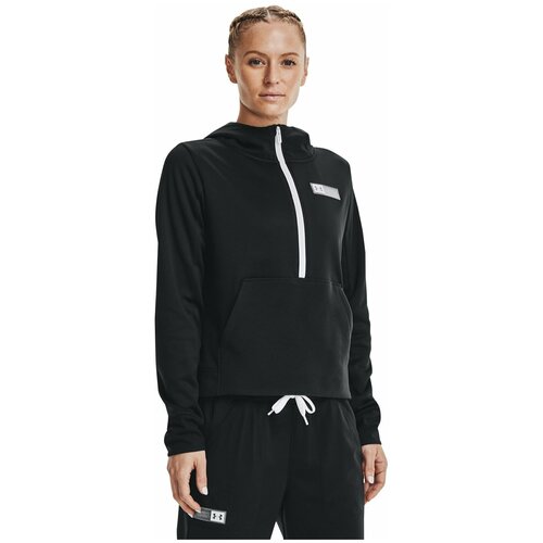 фото Толстовка under armour armour mixed media 1/2 zip женщины 1365874-001 sm