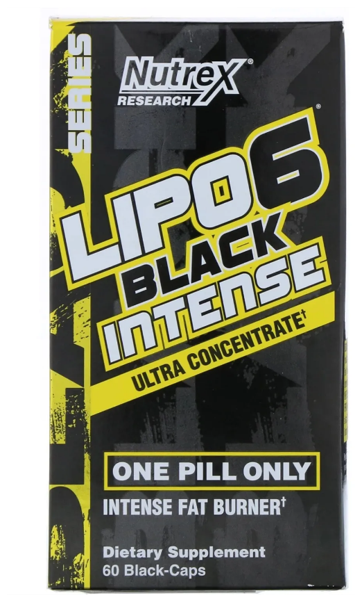 Lipo-6 Black Intense Ultra Concentrate 60 капсул (Nutrex)