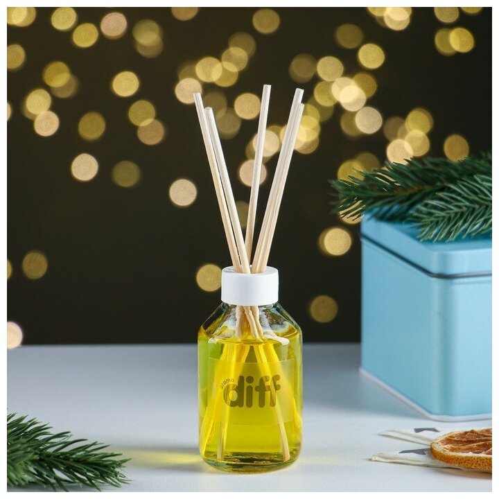Ароматический диффузор Aromadiff Новогодний апельсин, 50 мл, саше 10 г - фото №4