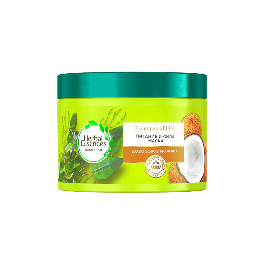 Mаска для волос Herbal Essences "Питание и сила" с кокосовым молоком, 450мл - фото №12