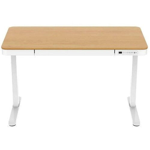 Стол для работы стоя регулируемый по высоте LevelDesk LWood, с ящиком и зарядками
