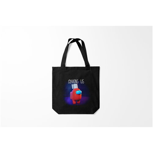 фото Сумка-шоппер / 40х40 см / геймерам / among us burnettie