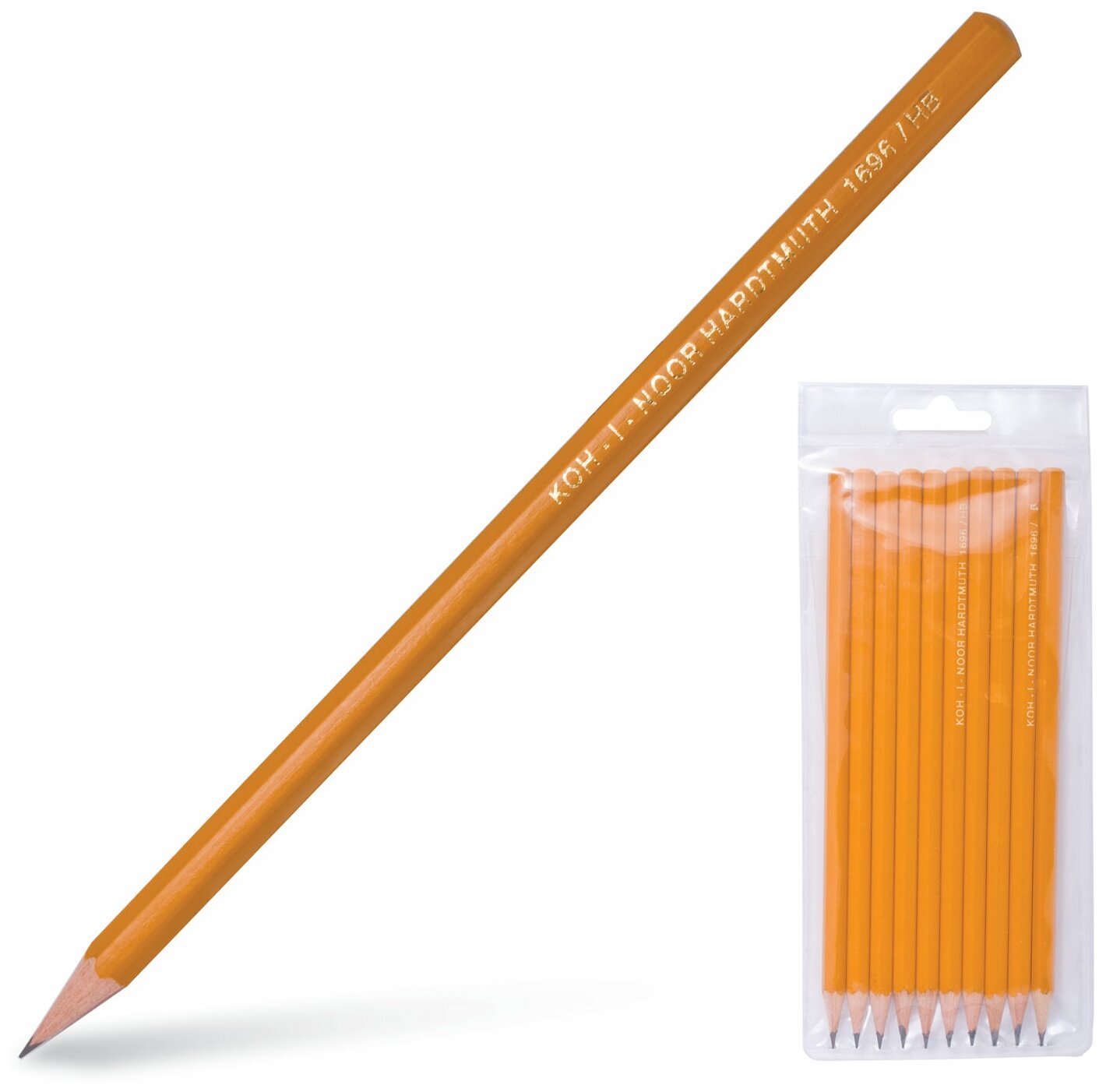 KOH-I-NOOR Набор чернографитных карандашей Art серия 1500 12 шт (1502012008PL)