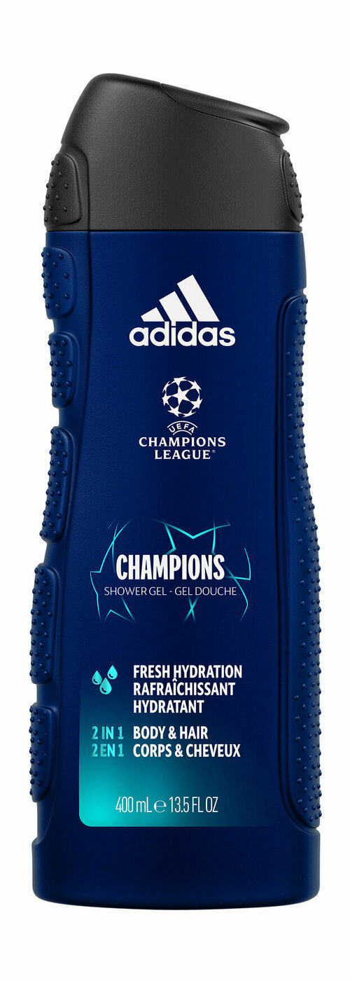 ADIDAS Гель для душа Champions League Champions муж, 400 мл