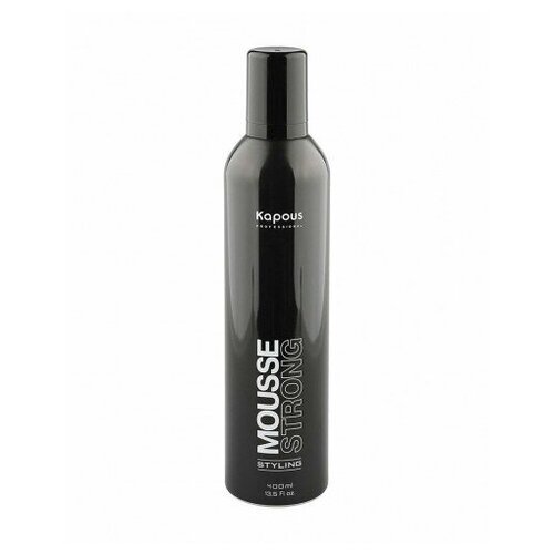 Kapous Мусс сильной фиксации Mousse Strong, 400 мл, 412 г