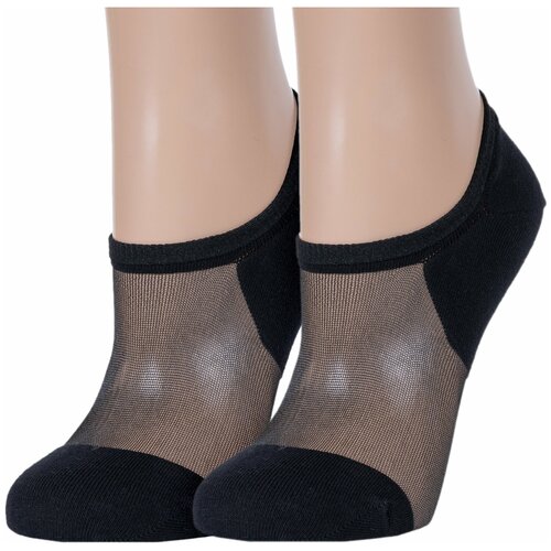 фото Женские носки conte, вязаные, размер 25, черный