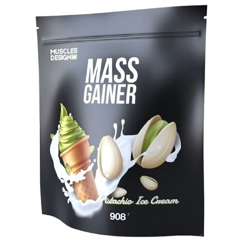 Muscles Design Lab Mass Gainer 908 гр (фисташка)