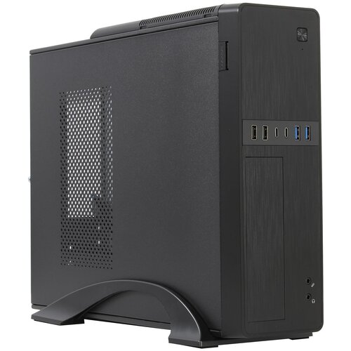 Корпус PowerCool S615-6UC 300W (S615-6UC-300W) черный компьютерный корпус powercool s0002bk 200 вт черный