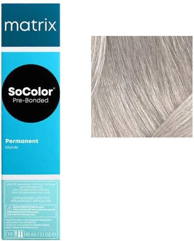 Matrix Socolor Beauty стойкая крем-краска для волос Ultra blonde, UL-A+ ультра блонд пепельный, 90 мл