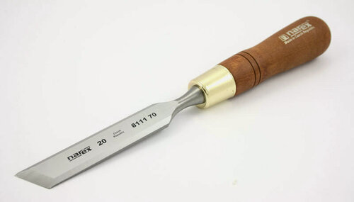 Изображение товара Косая левая стамеска с ручкой NAREX WOOD LINE PLUS 20 мм 811170