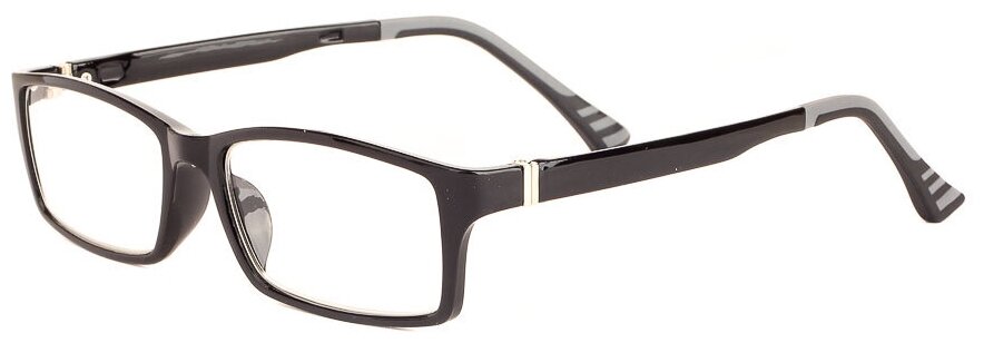 Готовые очки для зрения черные с диоптриями -4.00 футляр