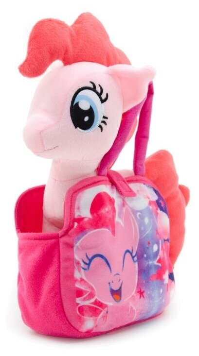 Мягкая игрушка YuMe Пони в сумочке, Пинки Пай, My Little Pony, 25 см