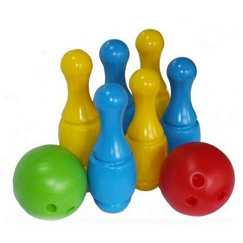 Игра Кегли макси Кегли - 6 , шары -2 шт