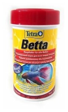 TETRA BETTA MENU корм хлопья для петушков и других лабиринтовых рыб (100 мл) - фотография № 5