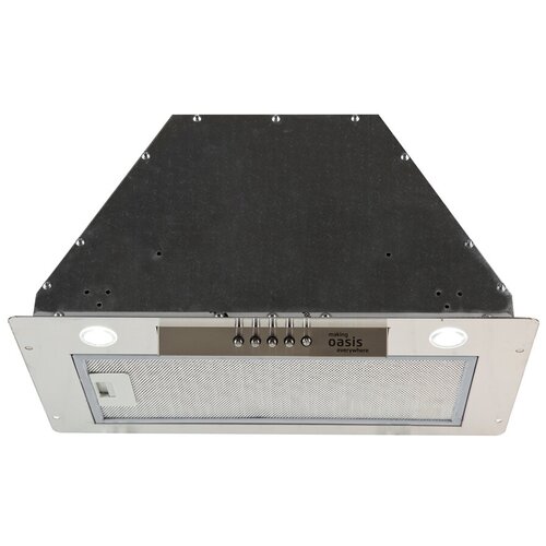 Вытяжка кухонная making Oasis everywhere UM-50 SV 50 см нержполная встройка 1000 мч 815000₽