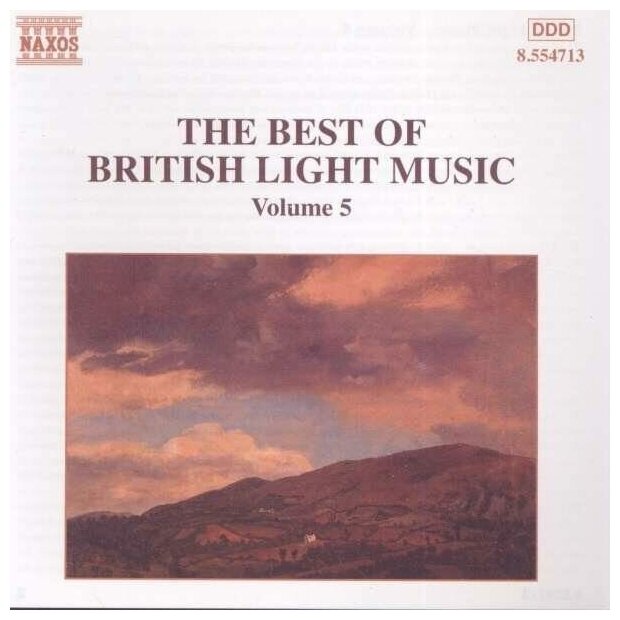 V/C-Best Of British Light Music-3*Coates Addinsell German Ketelbey Mayerl- Naxos CD Deu ( Компакт-диск 1шт)