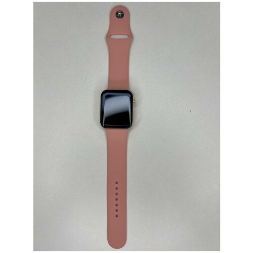 Умные смарт часы Smart Watch 8 Pro MAX 45mm Space Aluminium Case, розовые
