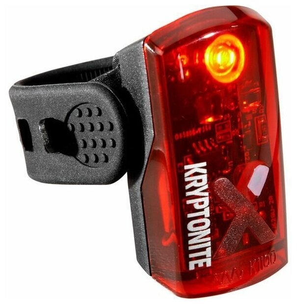 Фонарь задний Kryptonite AVENUE R-19 2LED USB-RLT