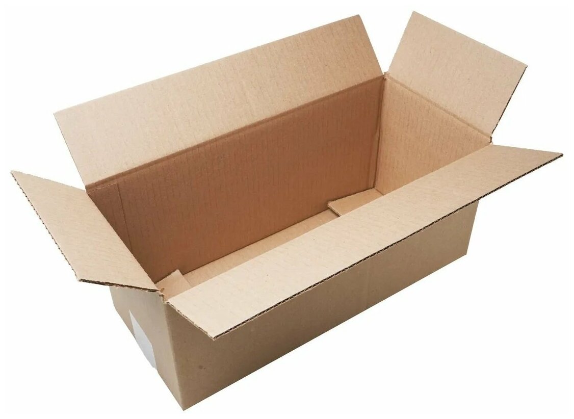 Картонная коробка для переезда и хранения вещей, складной гофрокороб для маркетплейсов, 44х30х32 см, 1 шт.