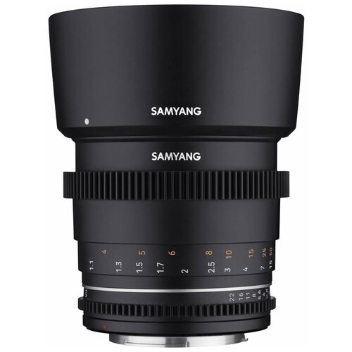 Объектив Samyang MF 85mm T15 VDSLR MK2 MFT черный 4390000₽