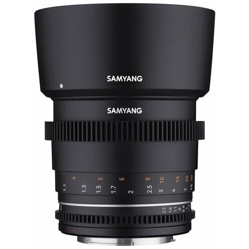 Объектив Samyang MF 85mm T1.5 VDSLR MK2 MFT, черный