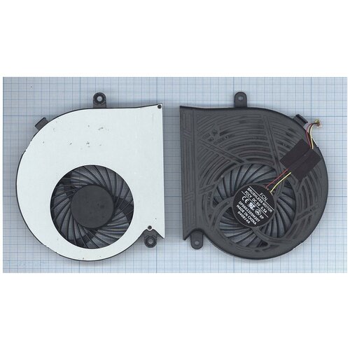 Вентилятор (кулер) для ноутбука Toshiba Qosmio X70 (3-pin) ver.1
