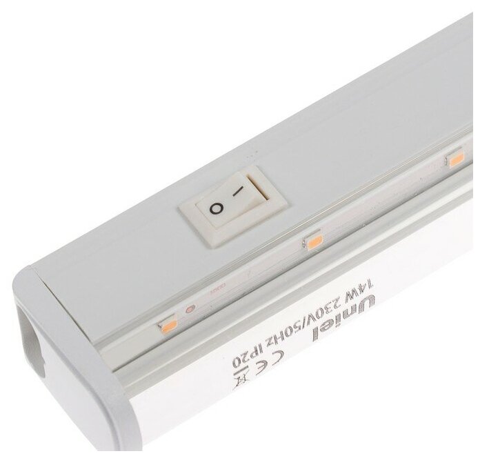Фитосветильник светодиодный Uniel, 14 Вт, 872 мм, IP20, 220 В, полноспектральный, с выкл.