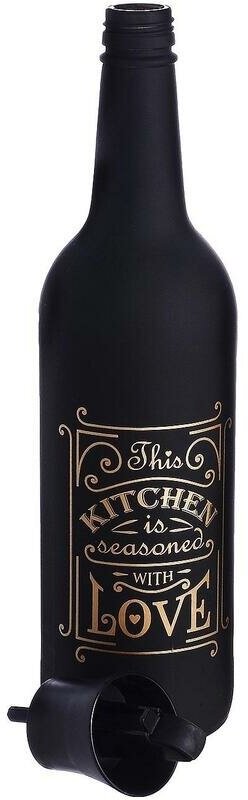 Бутылка для масла Mayer&Boch / Майер энд Бох с пробкой стекло черное 750мл / бутылочка / аксессуары для кухни - фотография № 3