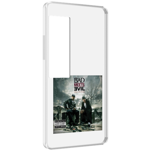 Чехол MyPads Eminem BAD MEETS EVIL – HELL THE SEQUEL для Meizu Pro 7 Plus задняя-панель-накладка-бампер