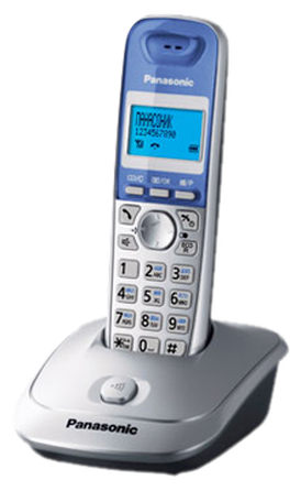 Телефон Panasonic KX-TG2511RUS, DECT (серебристый)