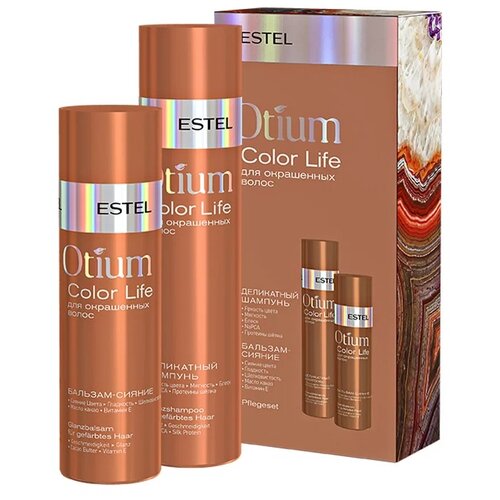 Otium Color Life estel бальзам сияние otium color life для окрашенных волос 1000 мл дозатор