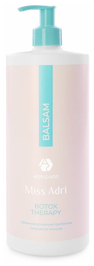 ADRICOCO Miss Adri Botox Therapy, Бальзам для волос с эффектом ботокса,1000мл.