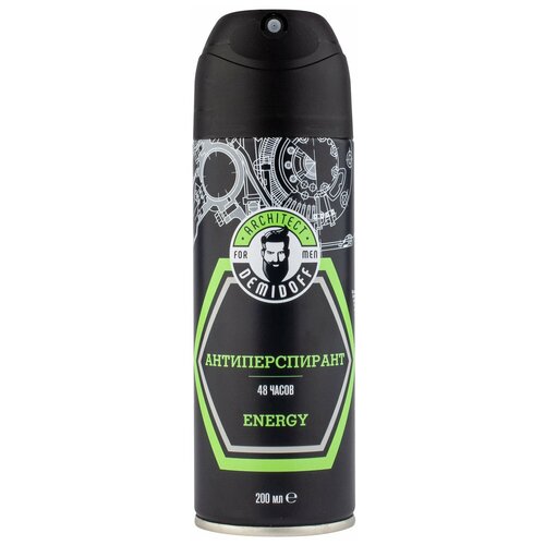 Дезодорант-антиперспирант спрей Architect Demidoff Energy 200 мл 390₽