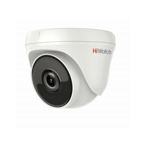 HiWatch DS-T233 (2.8 mm) 2Мп купольная HD-TVI камера 2 мп купольная ip камера hiwatch ipc t020 b 2 8mm с exir подсветкой до 25м