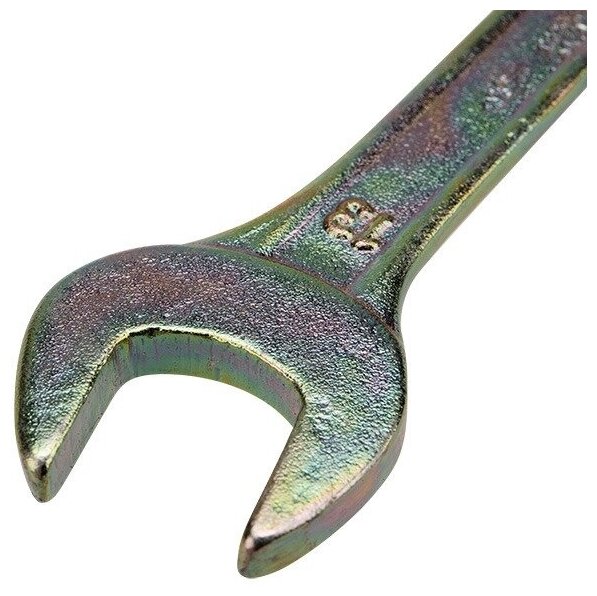 Универсальный гаечный рожковый ключ REXANT из углеродистой стали с желтым цинковым покрытием, 13х14 мм - фотография № 5