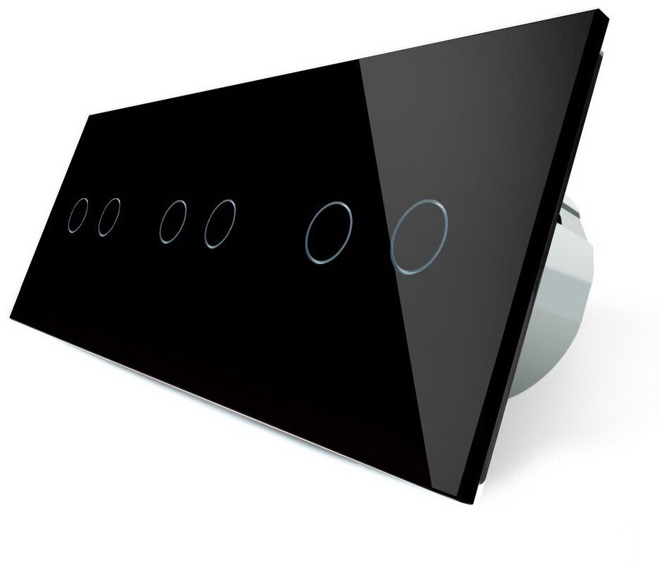 Шестиклавишный сенсорный выключатель Livolo ZigBee (VL-C702Z/C702Z/C702Z-12)