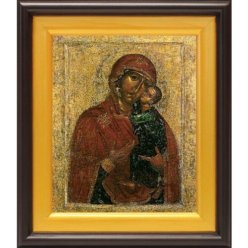Толгская икона Божией Матери, 1314 г, в широком киоте 21,5*25 см