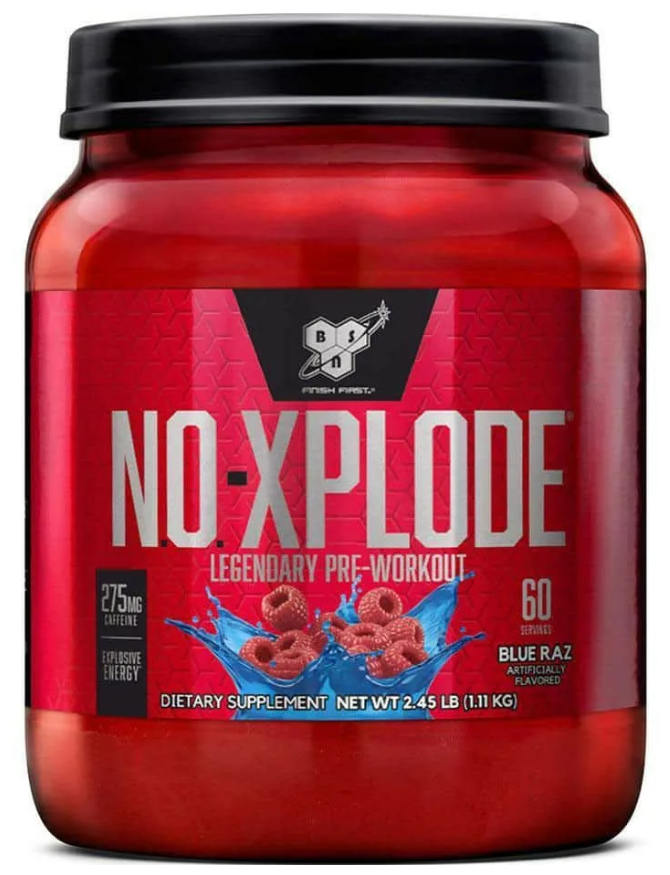 Предтреник BSN NO-XPLODE 3.0 New 1110 г, Голубая малина