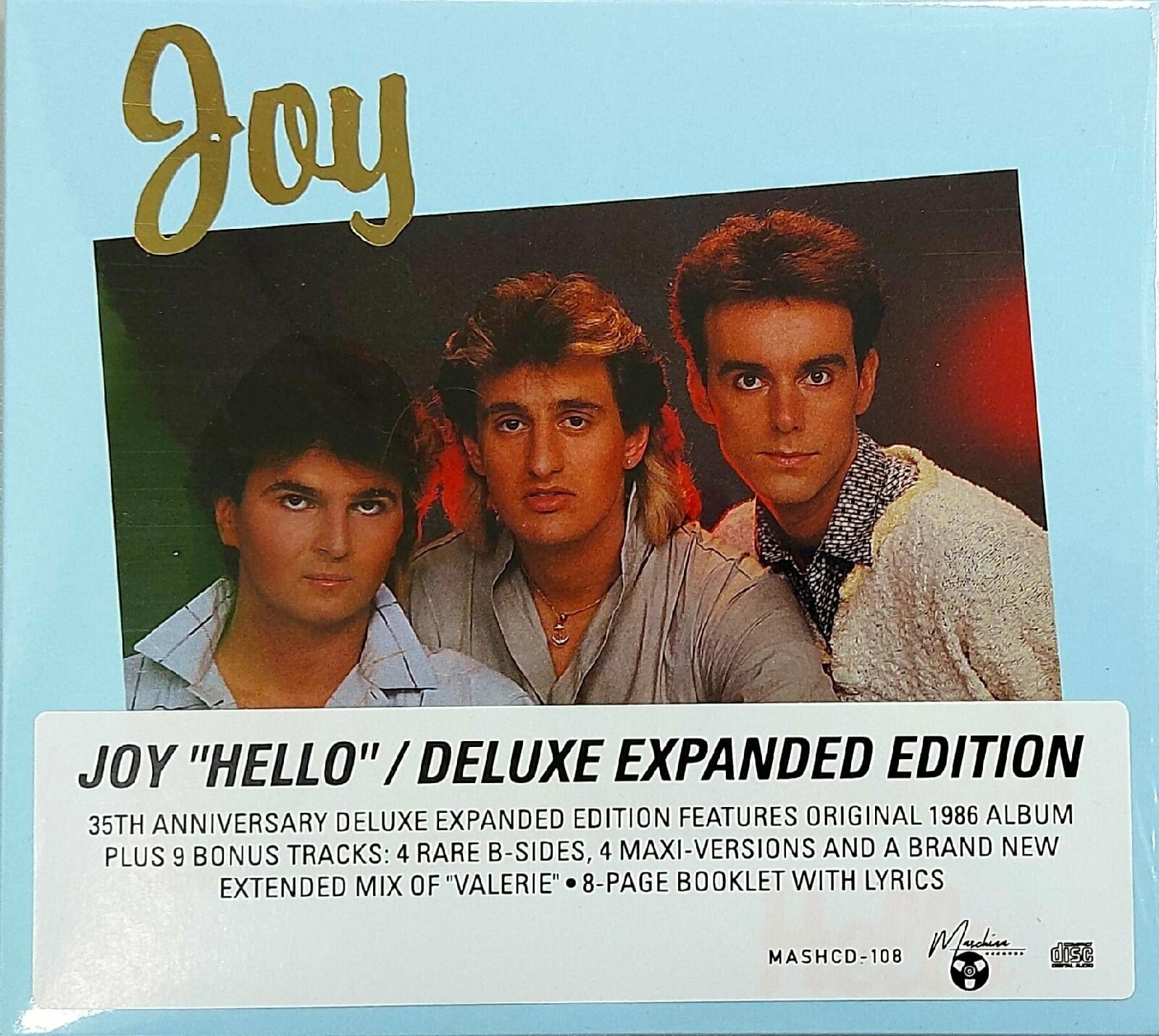 CD Joy - "Hello" (1986/2021) Deluxe Expanded Edition