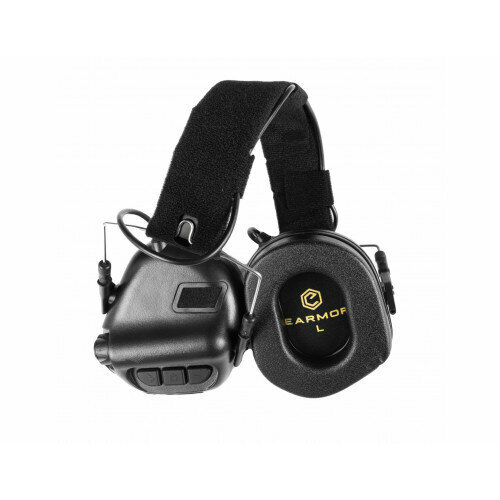 Активные наушники для стрельбы EARMOR M31 без микрофона / Black