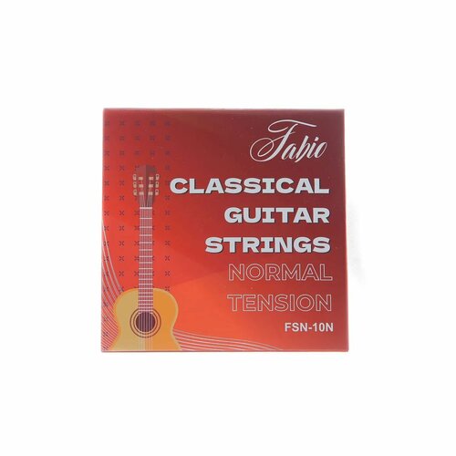 Струны нейлон Fabio для гитары FSN-10N 681₽